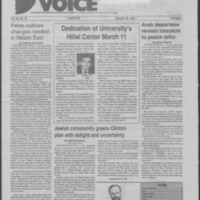 Jewish Voice, Vol. 26, No. 10 - February 26, 1993