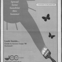 Jewish Voice, Vol. 23, "Jewish Community Center Summer Scape '90" Supplemental Issue - May 1990