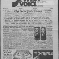 Jewish Voice, Vol. 17, No. 18 - May 4, 1984