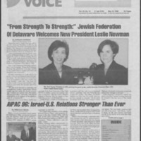 Jewish Voice, Vol. 29, No. 14 - May 10, 1996