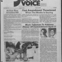 Jewish Voice, Vol. 17, No. 15 - March 23, 1984