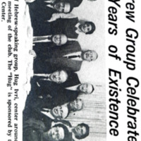 Hebrew Group Celebrates 21 Years