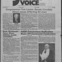 Jewish Voice, Vol. 17, No. 21 - June 15, 1984