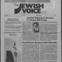 Jewish Voice, Vol. 19, No. 17 - May 16, 1986