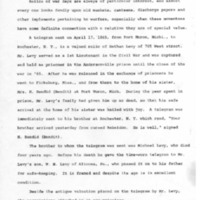 Nathan Levy telegram