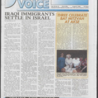 Jewish Voice, Vol. 44, No. 21 - August 8, 2003